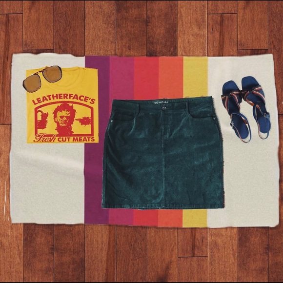 Corduroy skirt - Picture 1 of 4